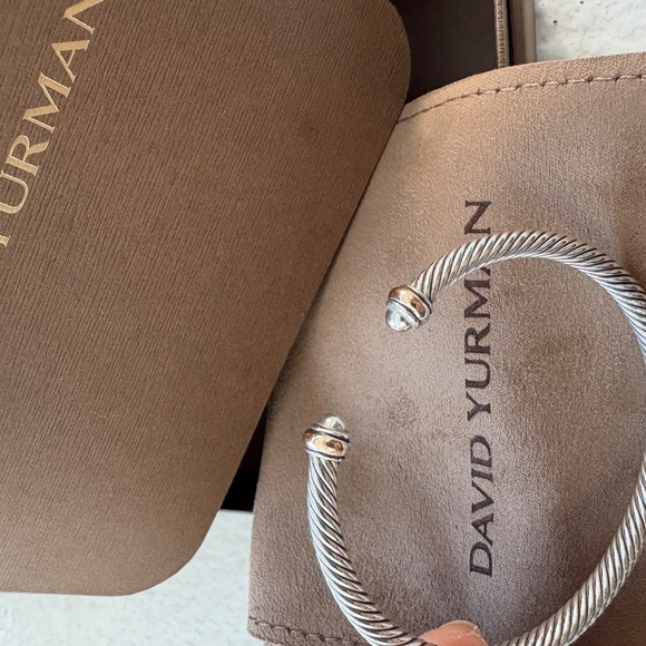 David Yurman Classic Rose Gold Cable Bracelet - Picture 3 of 4